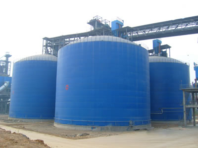 河南水泥钢板库改造